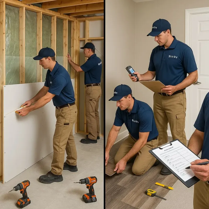Repairs and Reconstruction process in Kingsland, GA